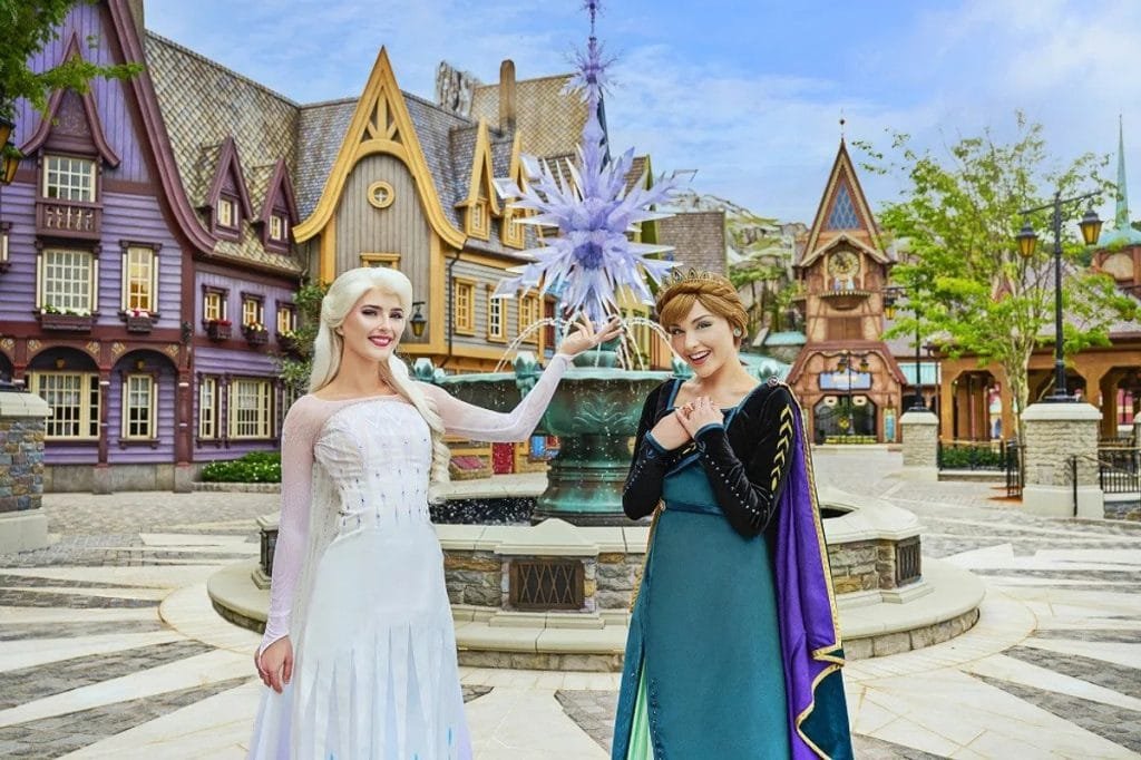 World of Frozen at Hong Kong Disneyland