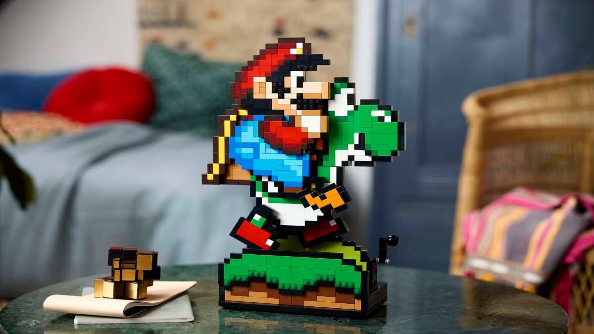 LEGO Unveils Super Mario World: Mario & Yoshi Set at SDCC 2024