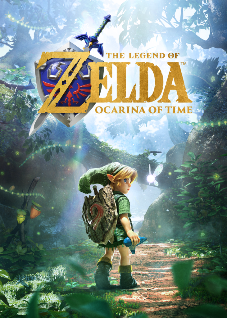 The official Art work for The Legend of Zelda: Ocarina of Time Remake